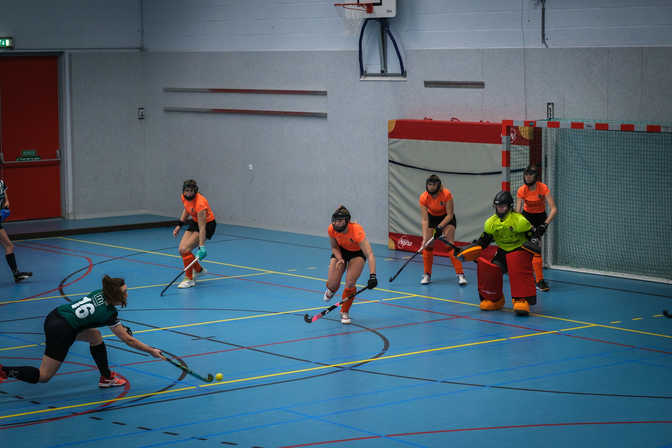 Hockeyclub Kampen op het NK Zaalhockey